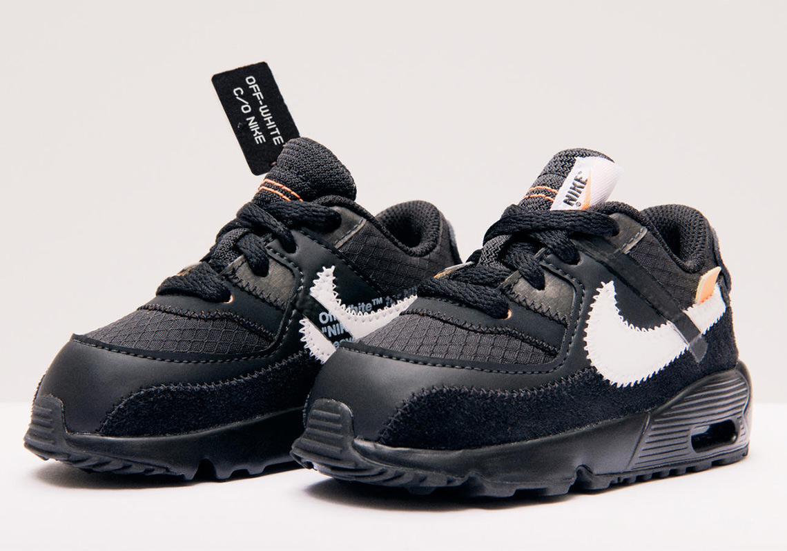 Entender Enfermedad expedición Off White Nike Air Max 90 Little Kids + Toddlers Release Info |  SneakerNews.com