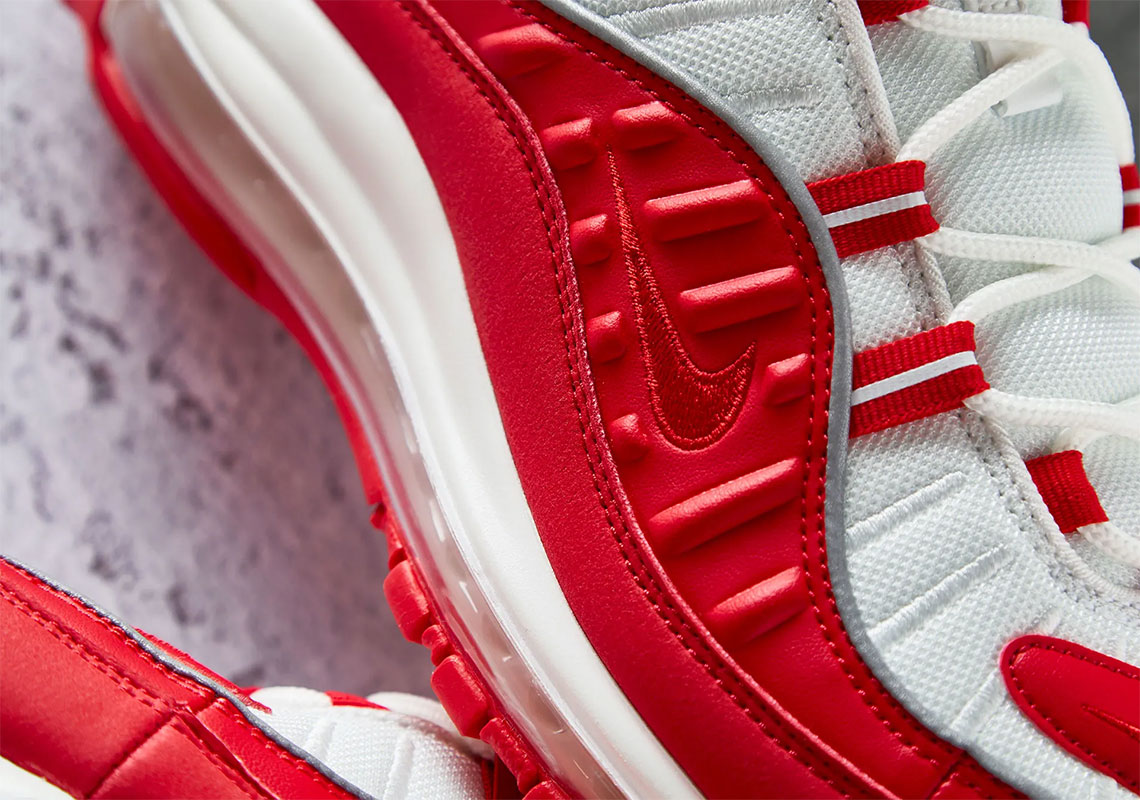 Air max 98 university red on feet sale