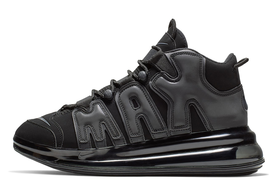 Nike Air More Uptempo 720 Qs Black 5