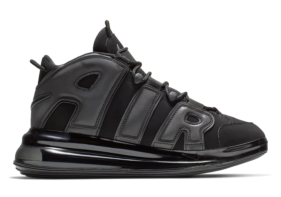 Nike Air More Uptempo 720 Qs Black 6