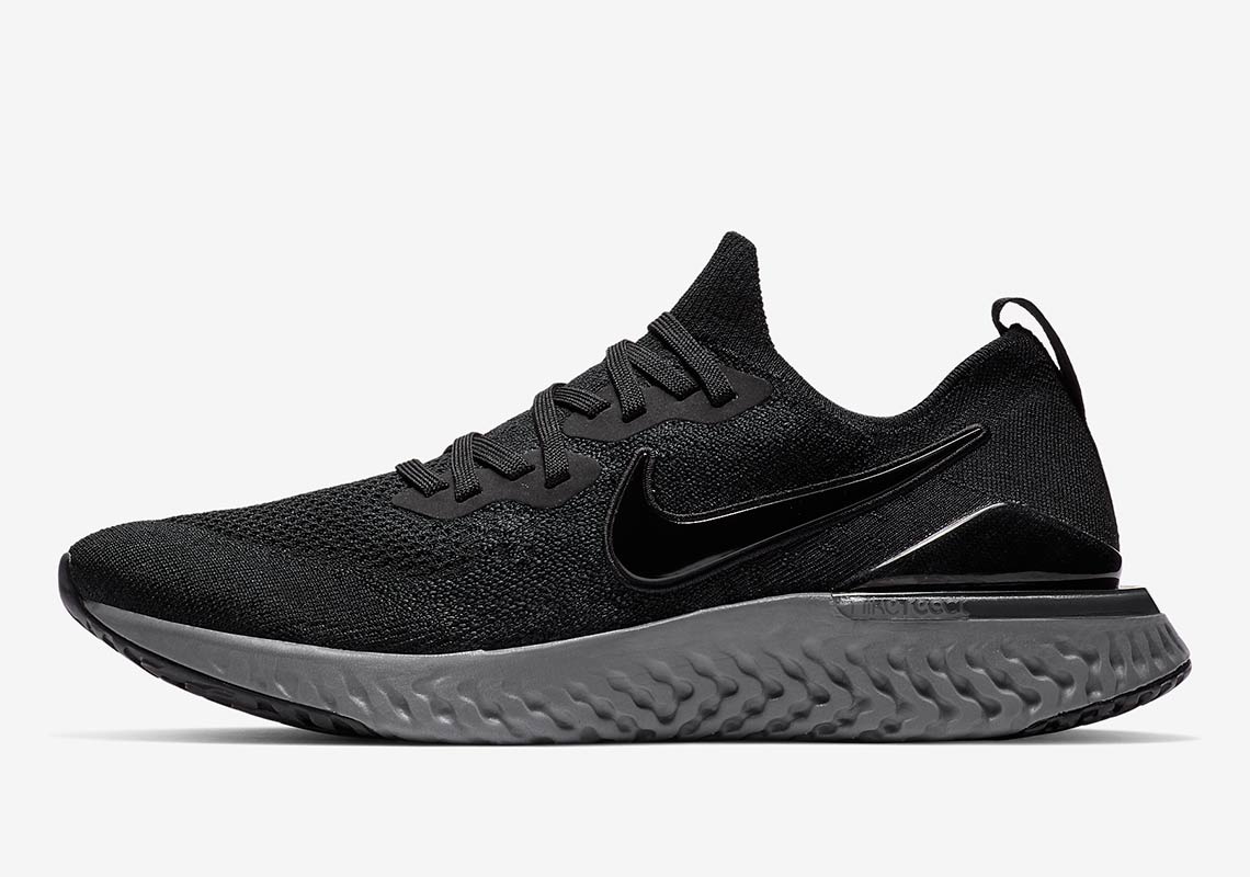 nike epic react flyknit 2 black anthracite