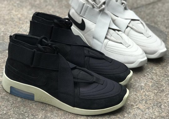 The Nike Air Fear Of God 180 Will Release In Black And Light Bone