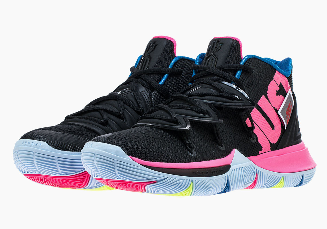 kyrie 5 shoes pink