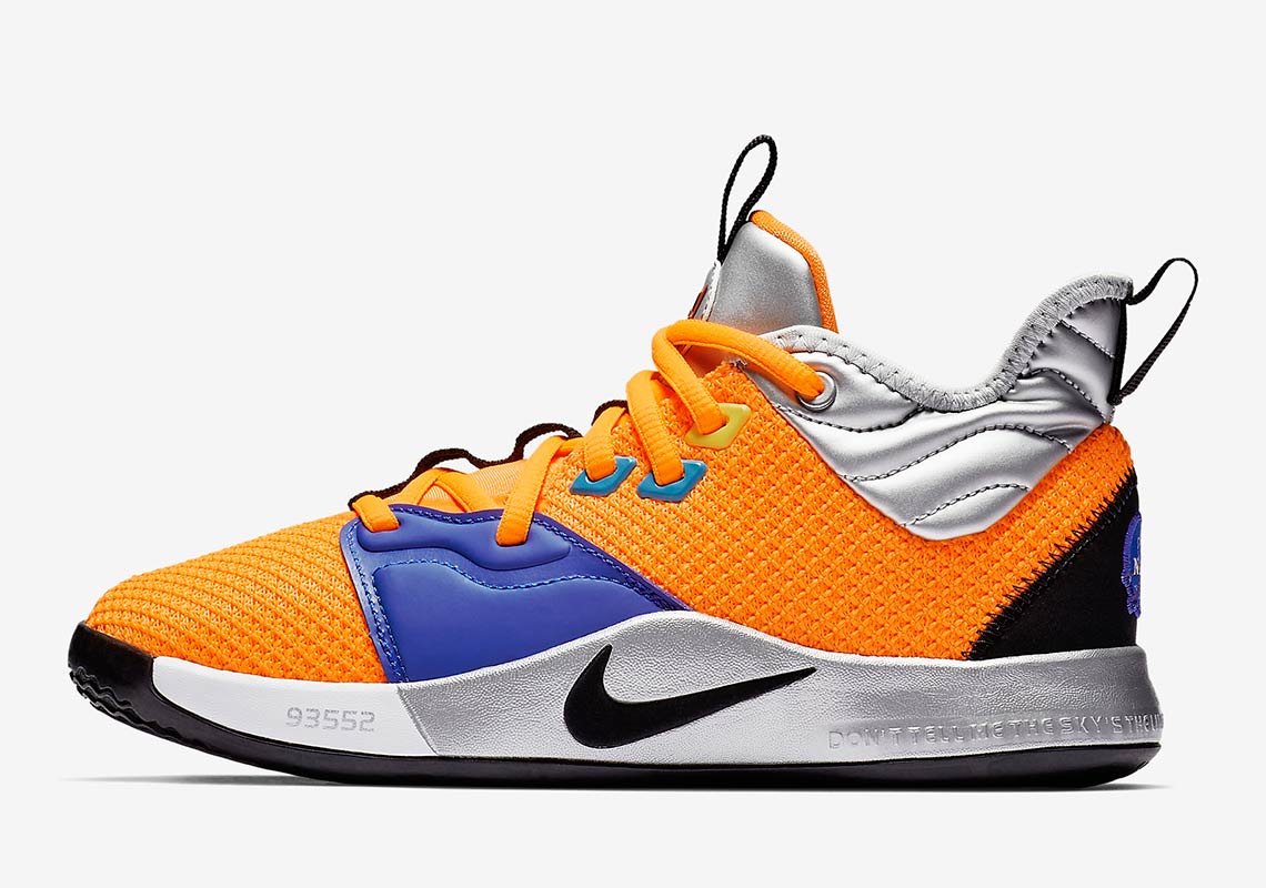 PG3 NASA Nike Shoes - Official Release 