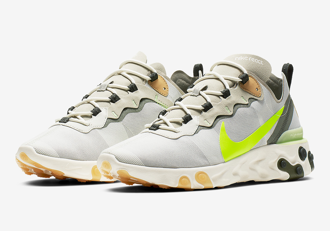 Nike Adds Volt Swoosh Logos The The React Element 55
