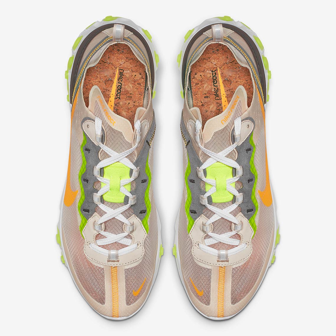 nike element react 87 light orewood