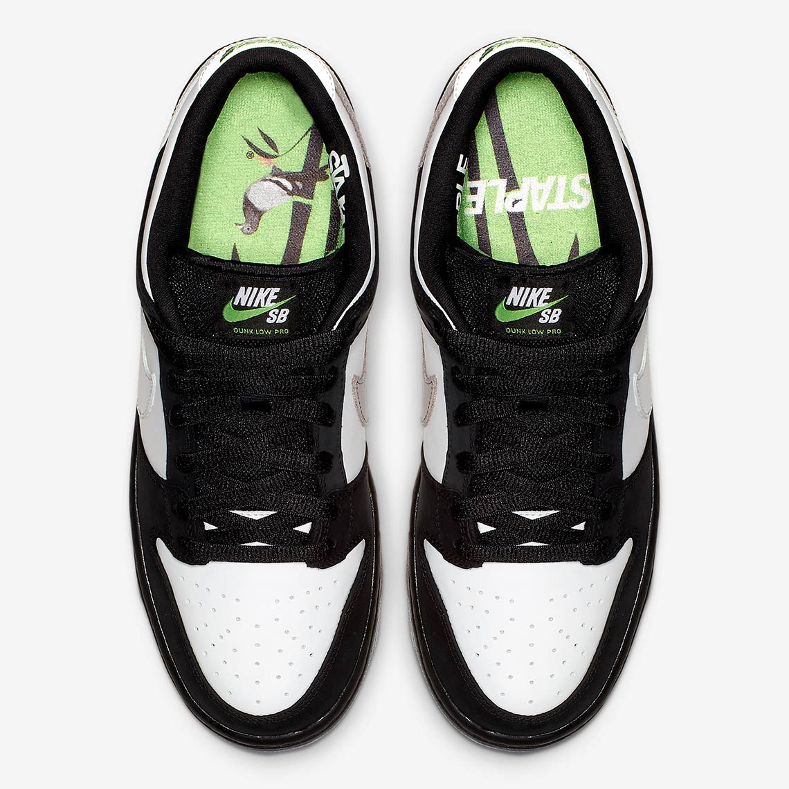 nike dunk sb panda pigeon