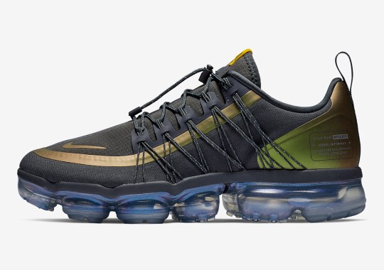 This Nike Vapormax Run Utility Features Color-Shifting Yellow Uppers