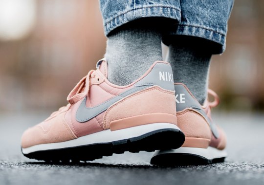 The Nike Internationalist Is Back In Rose Gold Suede