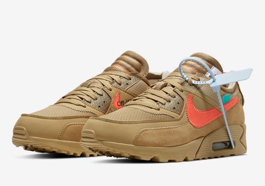 Where To Buy The Off-White x Nike Air Max 90 “Desert Ore”