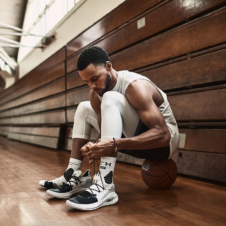 Curry 6 black and hot sale white