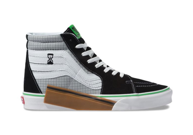 Vans Sk8 Hi Ascii Black Blanc 3