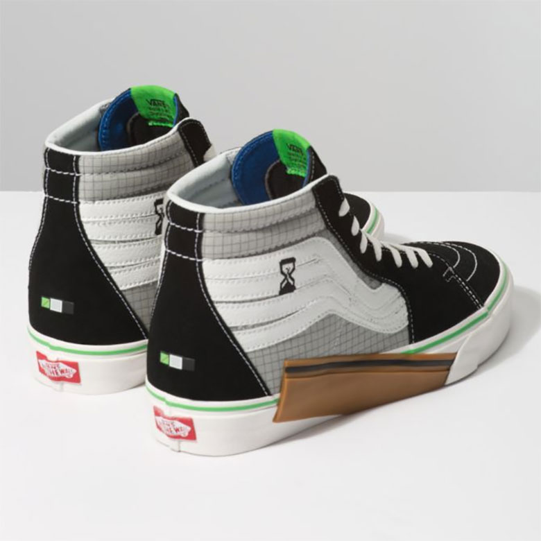 Vans VANASCII Sk8 Hi Black/Blanc 