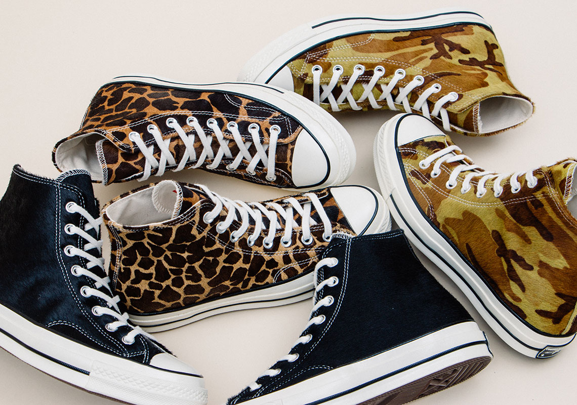 cheetah pony hair converse