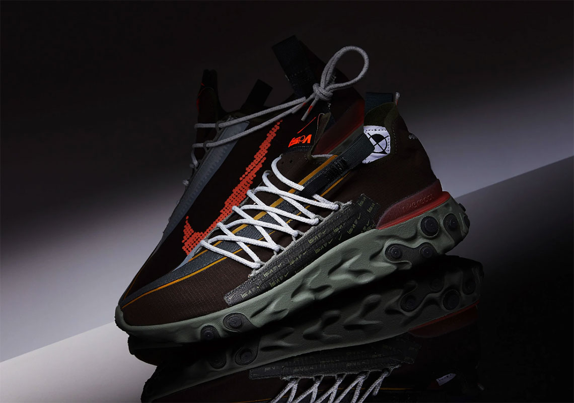 nike ispa react wr black