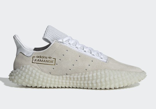 The adidas Kamanda “Triple White” Is Dropping This Week
