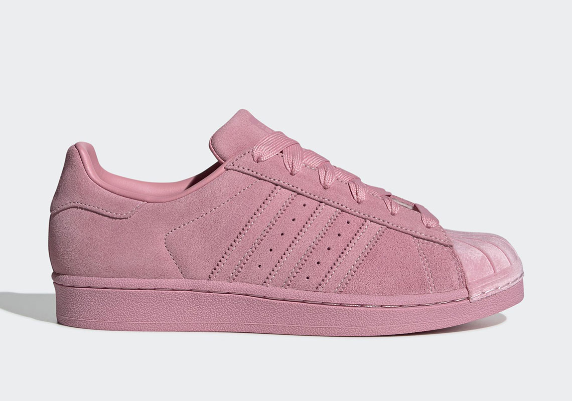 Adidas originals superstar supercolor pack shoes womens light pink sale