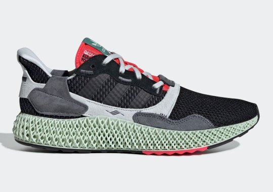 adidas Continues The ZX4000 4D Series With “Black Onix”