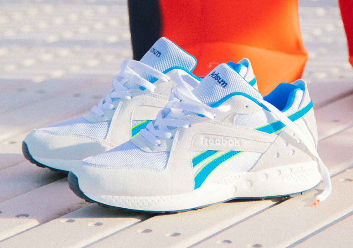 Adsum Reebok Pyro White Blue Release 