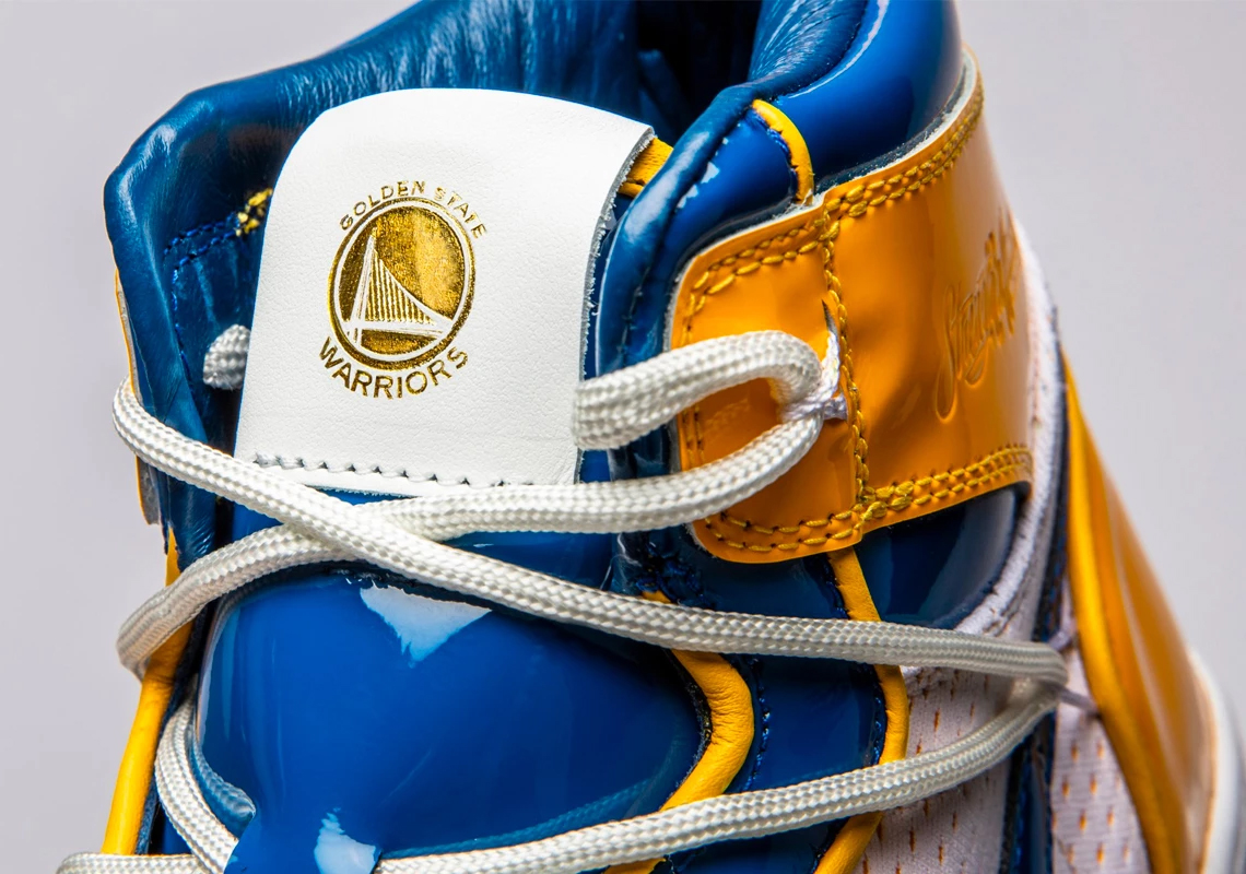 Air Jordan 1 Golden State Warriors Shoe Surgeon 7