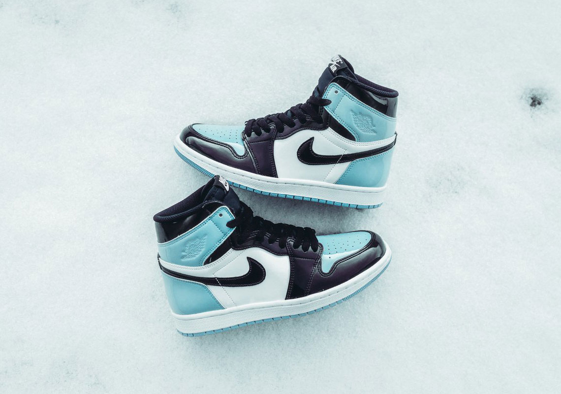 Where To Buy Air Jordan 1 Retro High OG UNC Blue Chill Patent