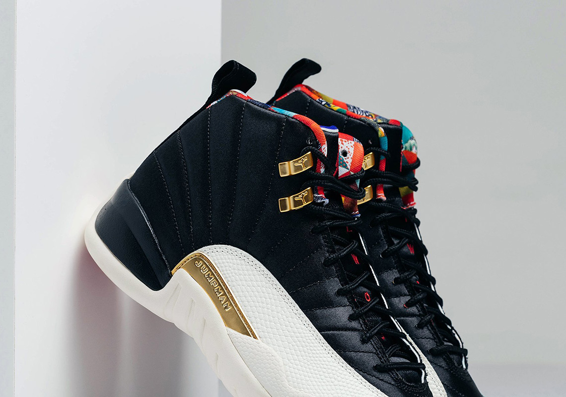 air jordan retro 12 chinese new year basketball shoes