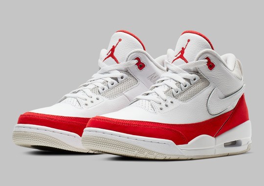 Air Jordan 3 Tinker “University Red” To Feature Removable Swoosh Logos