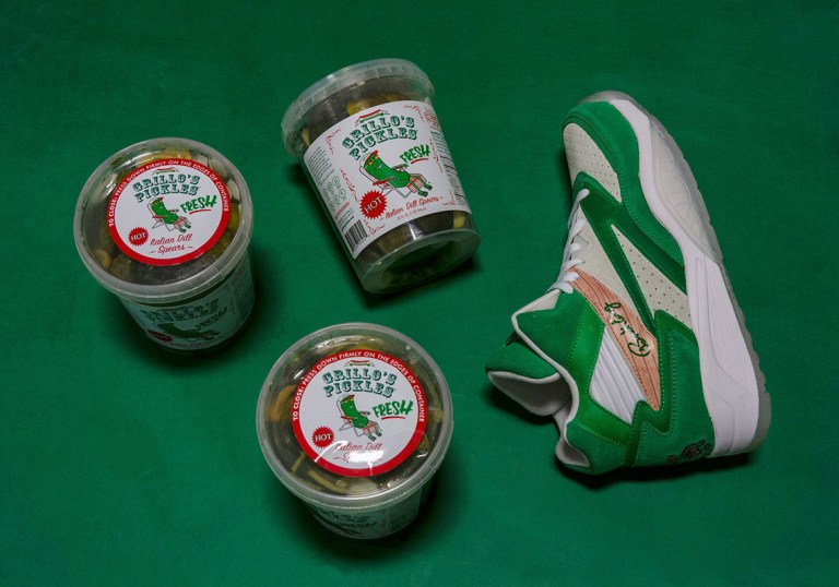 Ewing Athletics Ewing Sport Lite Grillo\'s Pickles Green/White-Clear Ewing Athletics Teams Up with Grillo main image 2