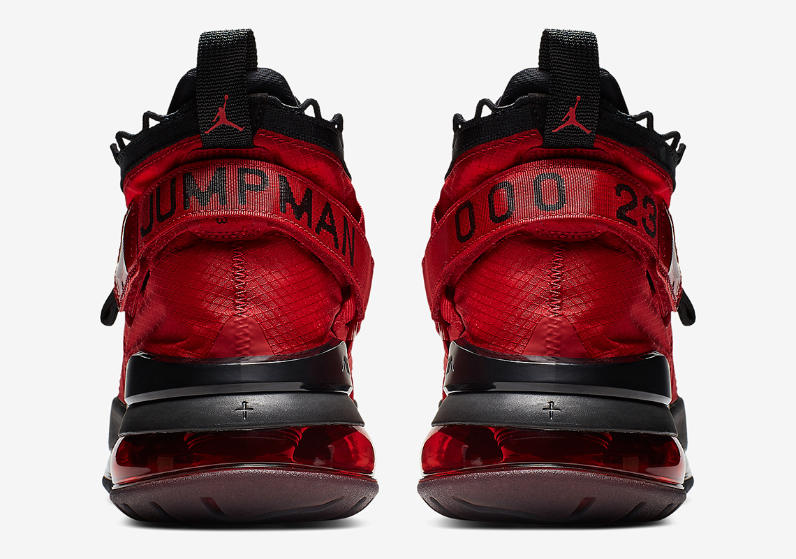 Jordan proto max shop 720 black university red