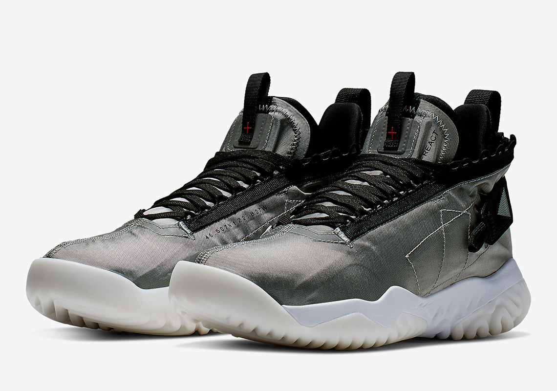 Official Images Of The Jordan Proto React In Metallic Silver