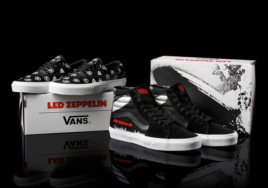 Led Zeppelin Celebrates 50th Anniversary With Vans Collaboration