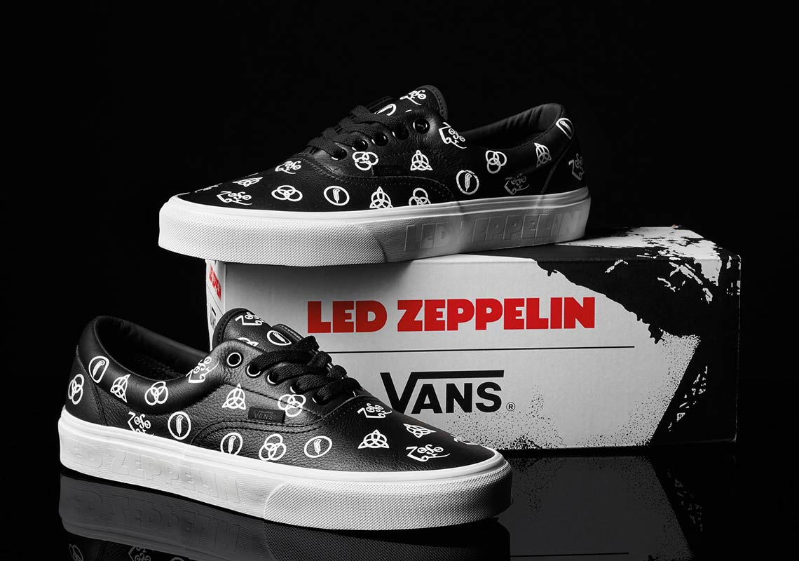 Led Zeppelin Vans Sk8-Hi + Era Release 