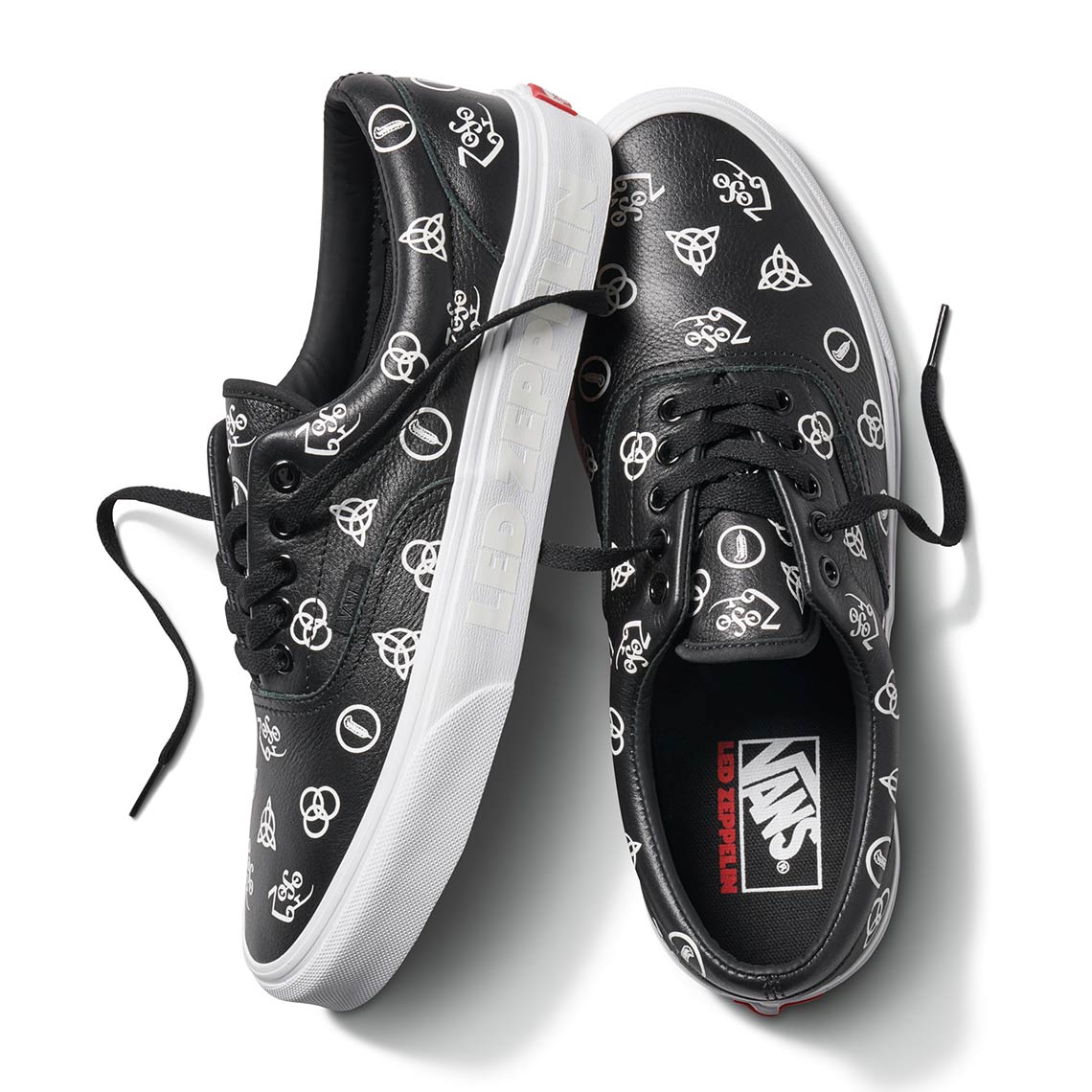 led zeppelin vans collab