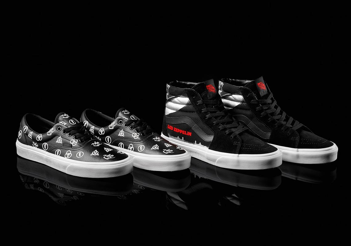 Vans sk8 store hi led zeppelin