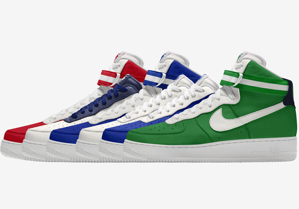 Nike Air Force 1 By You March Madness Patches 2