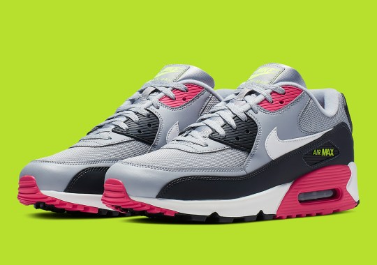 Lively Neon Accents Come To Nike’s Air Max 90 Essential