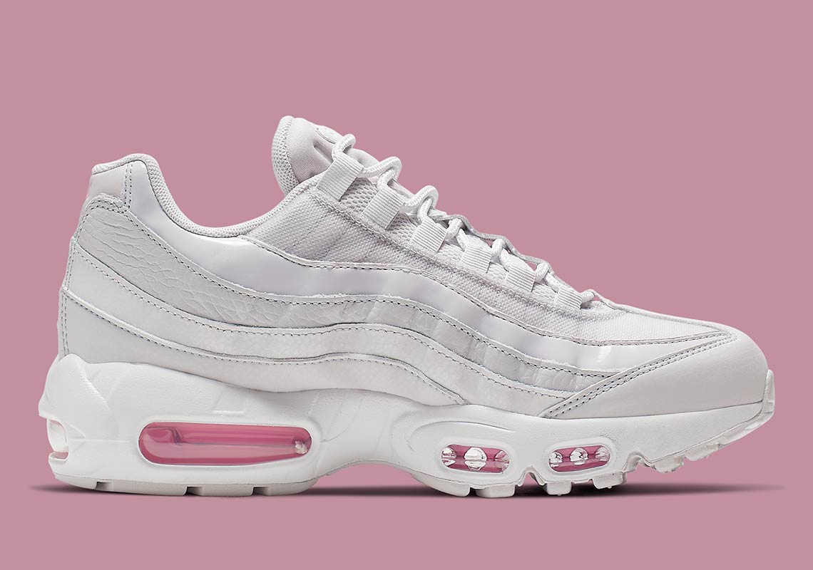 nike air max 95 womens pink and white