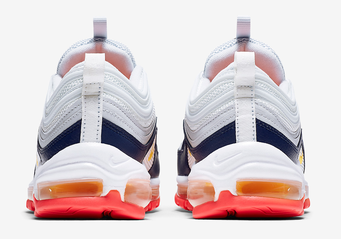 air max 97 pure platinum laser orange midnight