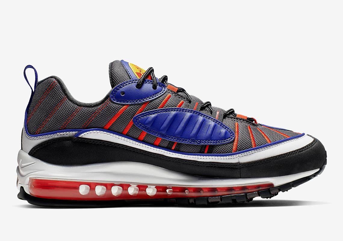 air max 98 blue orange