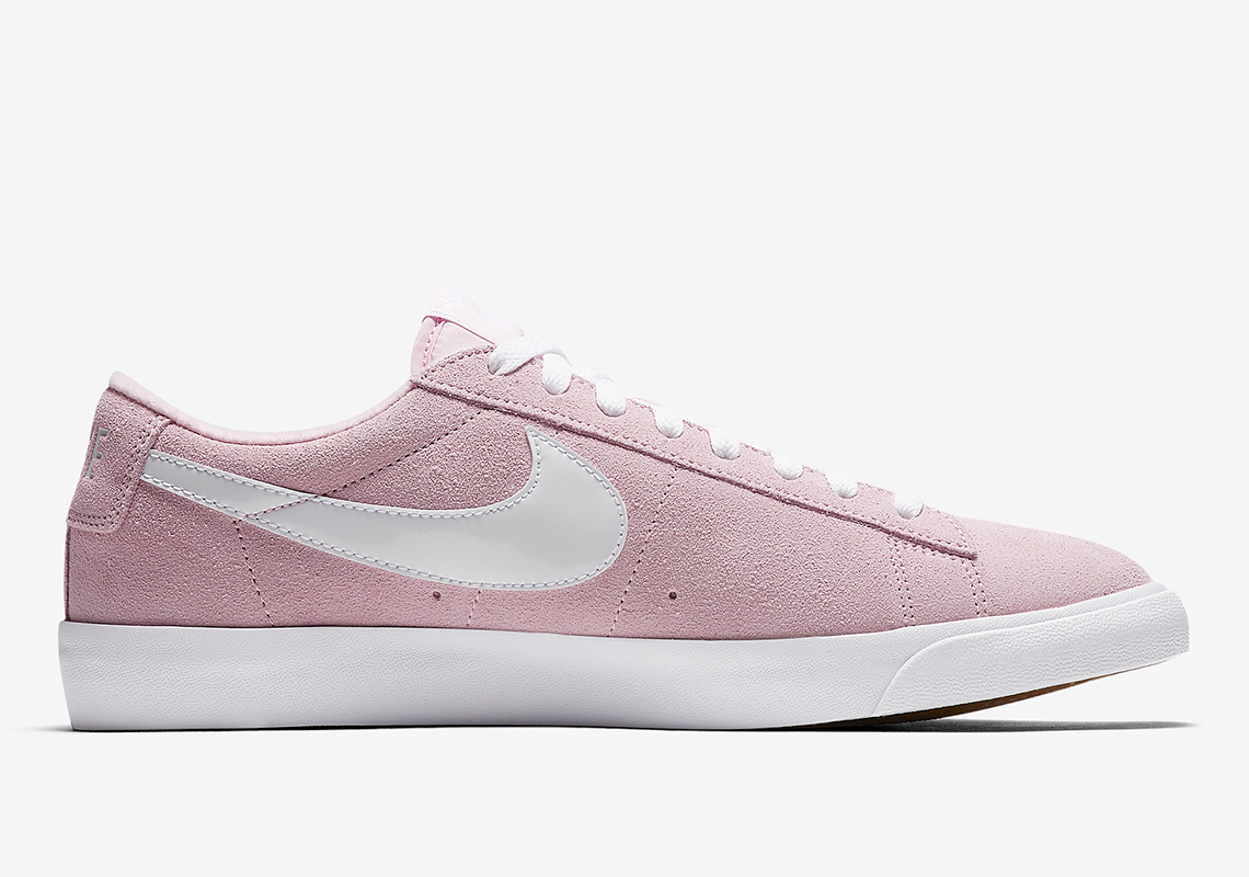 Nike Blazer Low Premium Pastel Pink Bq6813 600 4