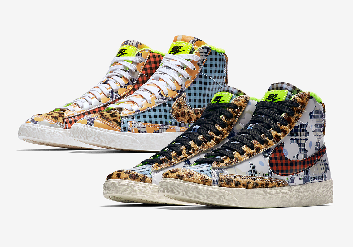 Nike Blazer Mid Gel Prints CJ4239-491 + 