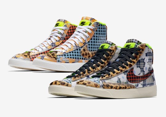 The Nike Blazer Mid Gel Adds A Wild Array Of Prints