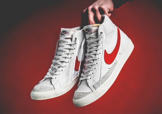 The Nike Blazer Mid Vintage ’77 “Habanero Red” Drops In Europe On February 14th