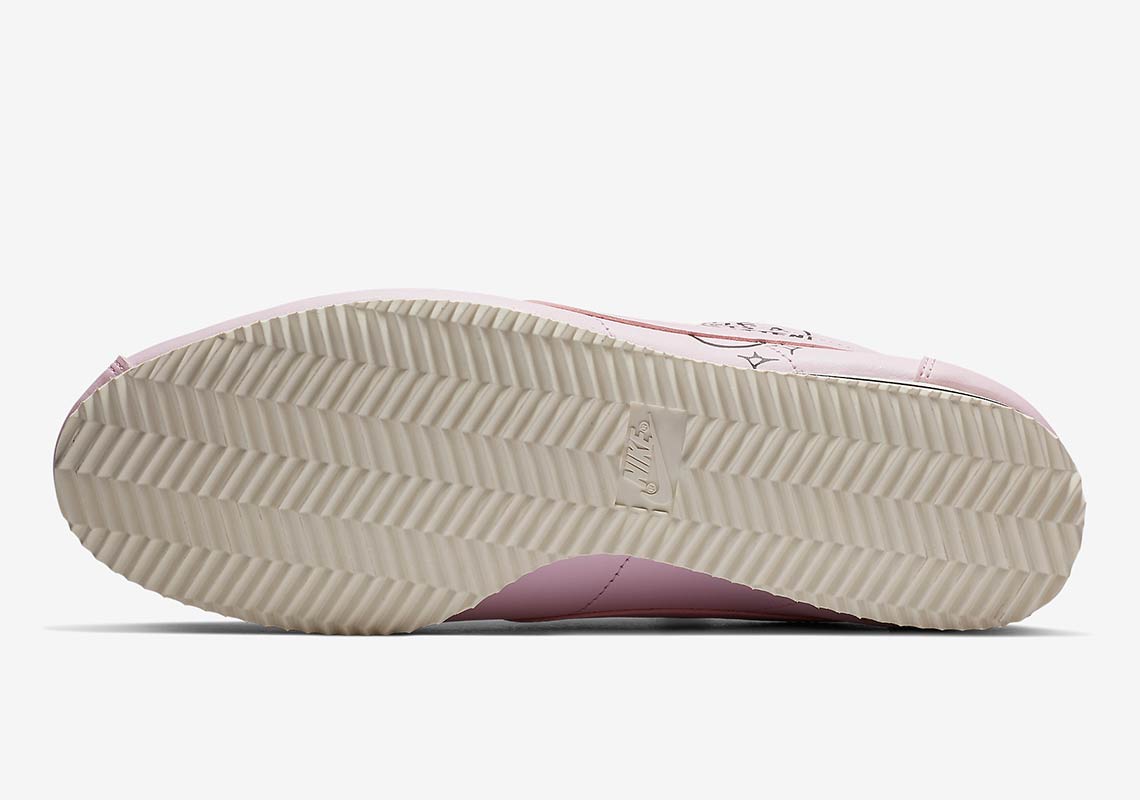 Nike Cortez Nathan Bell Pink White Bv8165 600 6