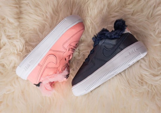 These Toddler Nike Air Force 1s Get Lavish For Valentine’s Day