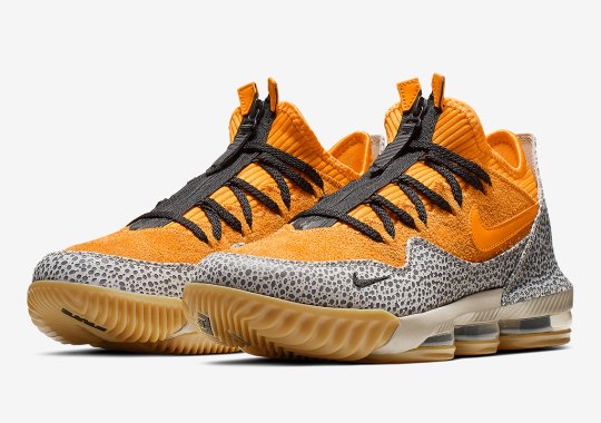 The Nike LeBron 16 Low “Safari” Has Roots In 2003