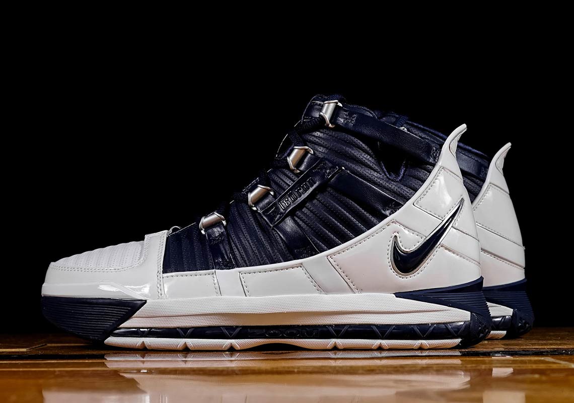 nike zoom lebron 3 navy