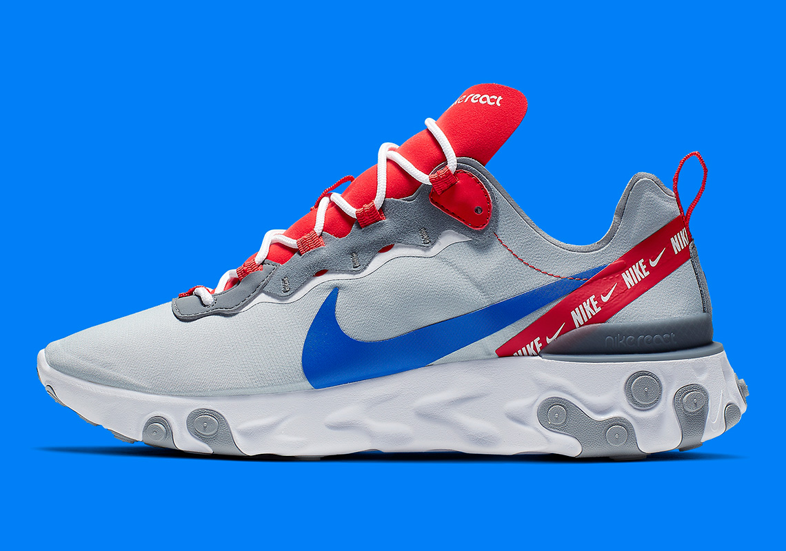 nieuws Hedendaags rijkdom Nike React Element 55 Red Royal CD7340 Release Info | SneakerNews.com