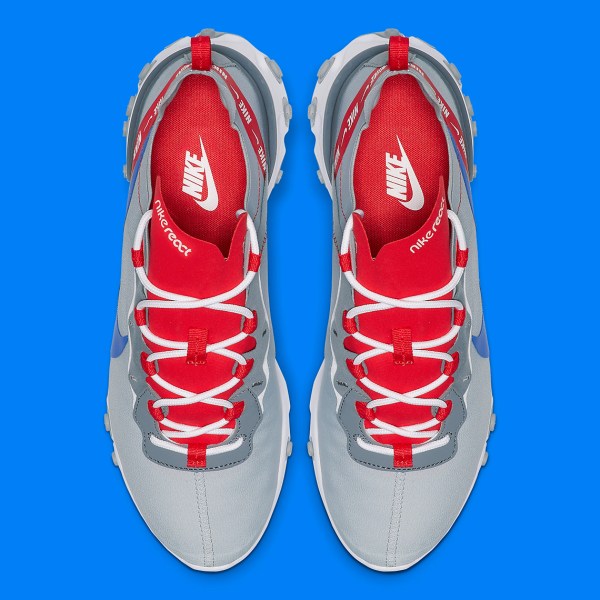 Nike React Element 55 Red Royal CD7340 Release Info | SneakerNews.com