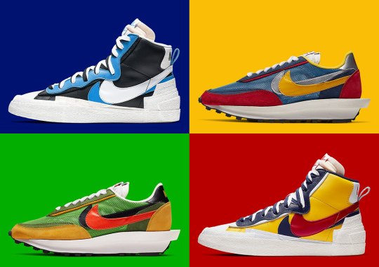 sacai’s Reworked Nike Blazer And LDV Waffle Are Coming This Spring